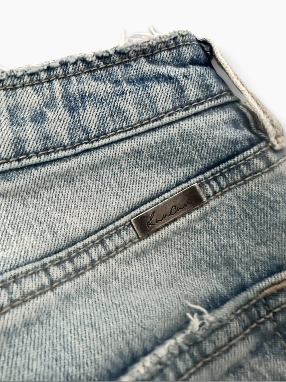 KanCan Light Blue Wide Leg Cuffed Jeans *Maurices Exclusive* - Picture 4 of 10